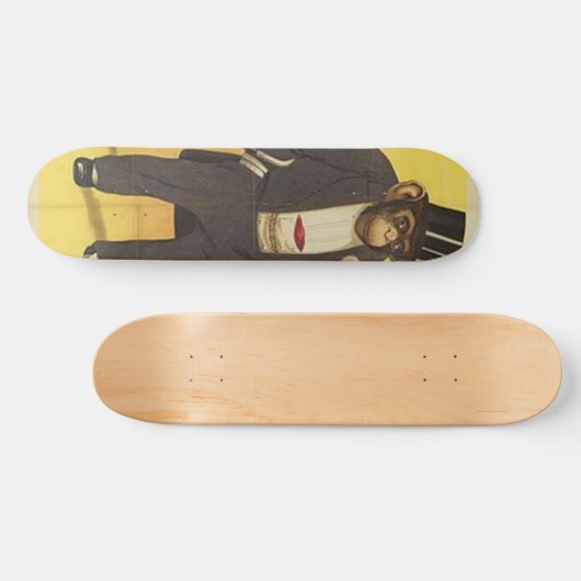 aap in Tuxedo Skateboard Deck (Horizontaal)