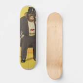 aap in Tuxedo Skateboard Deck (Voorkant)