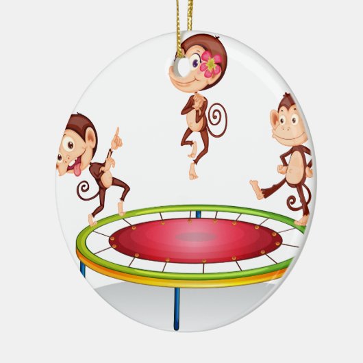 aap keramisch ornament (Links)