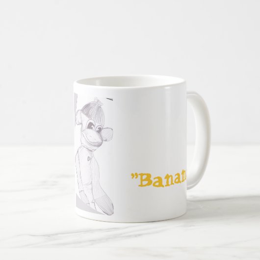 aap koffiemok (Voorkant rechts)