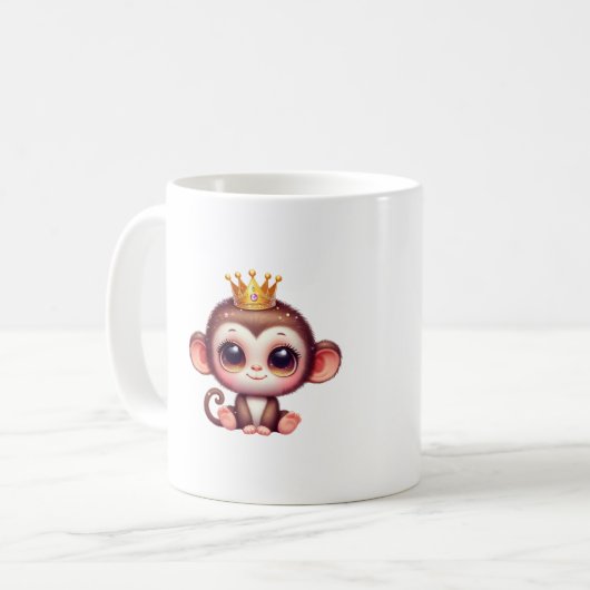 aap koffiemok (Voorkant links)