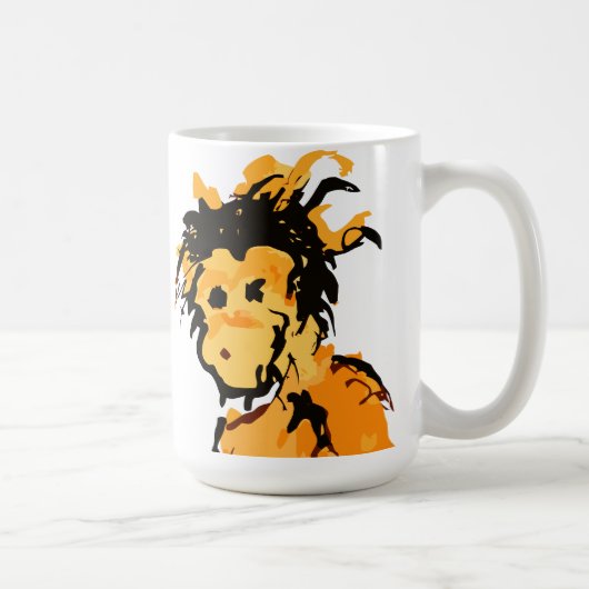 aap koffiemok (Rechts)