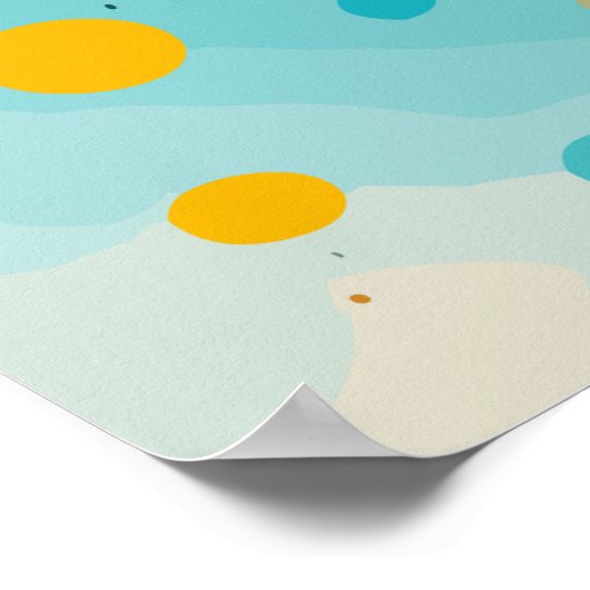 Aap lachend poster (Hoek)