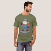Aap Lasser T-shirt (Voorkant volledig)