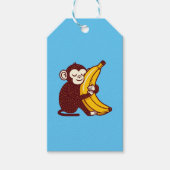Aap Liefde Banaan Cadeaulabel (Voorkant)