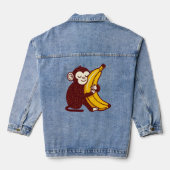 Aap Liefde Banaan Denim Jacket (Achterkant)