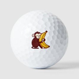 Aap Liefde Banaan Golfballen