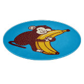 Aap Liefde Banaan Snijplank (Hoek)