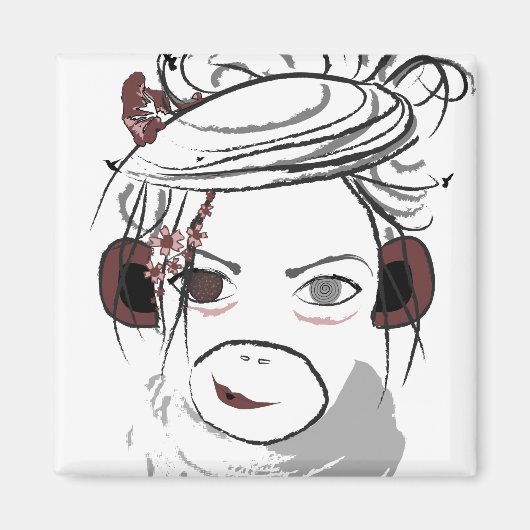 aap. magneet (Voorkant)