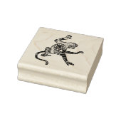 Aap, Mandala Monkey Art Wood Art Stamp Rubberstempel (Stempel)