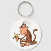 Aap Met Banaan Sleutelhanger (Voorkant)