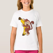 aap met bananen (1).PNG T-shirt (Voorkant)