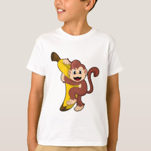 aap met bananen (1).PNG T-shirt