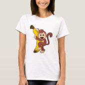 aap met bananen (1).PNG T-shirt (Voorkant)