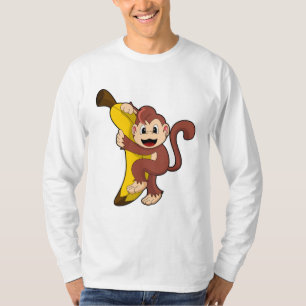 aap met bananen (1).PNG T-shirt