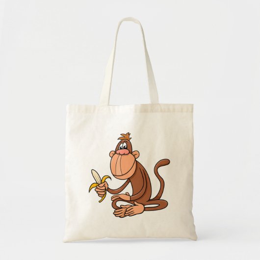 aap met bananen tote bag (Voorkant)