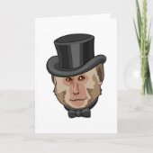 aap met Cylinder Kaart (Voorkant)