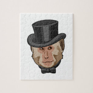 aap met Cylinder Legpuzzel