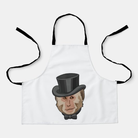 aap met Cylinder Schort (Voorkant)