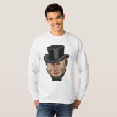 aap met Cylinder T-shirt (Voorkant volledig)