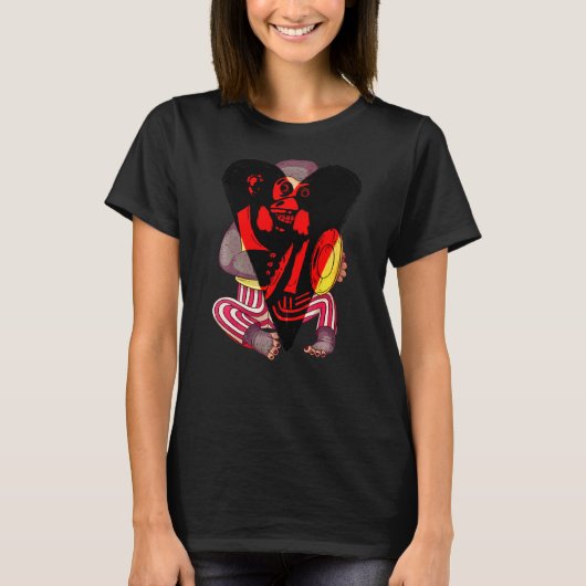 Aap Met Cymbals Jolly Chimp T-shirt (Voorkant)