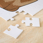 aap met Donut Legpuzzel (Zijkant)