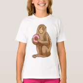 aap met Donut T-shirt (Voorkant)