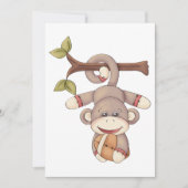 aap met een Football Kaart (Voorkant)