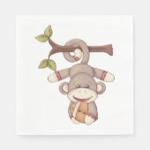 aap met een Football Servet (Voorkant)