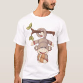 aap met een Football T-shirt (Voorkant)