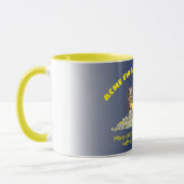 Aap met een vlammenwerper die een stapel geld verb mok (Links)