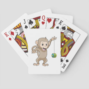 Aap met Jojo Pokerkaarten