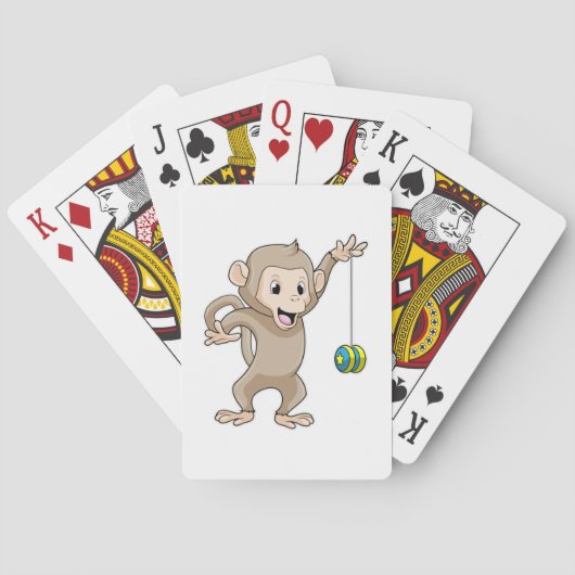 Aap met Jojo Pokerkaarten (Achterkant)