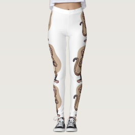 Aap met kalme zelfverzekerdheid –Minimale lifestyl Leggings