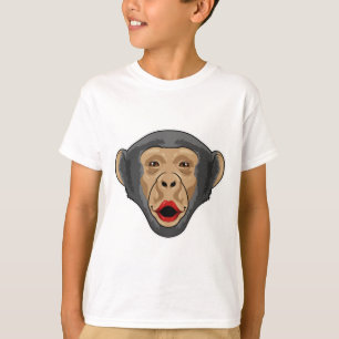 aap met Kiss-mond T-shirt