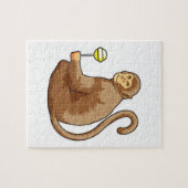 aap met Lollipop Legpuzzel (Horizontaal)