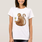 aap met Lollipop T-shirt (Voorkant)