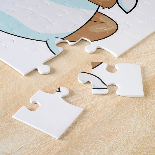 aap met Pillow en Sleepyhead Legpuzzel (Zijkant)