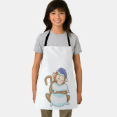 aap met Pillow en Sleepyhead Schort (Insitu)