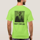 aap met Pistool T-shirt (Achterkant)