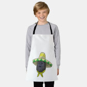 aap met riem pet schort (Gedragen)