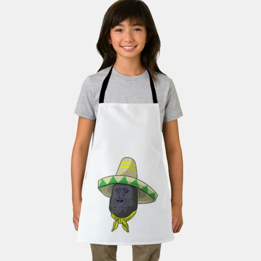 aap met riem pet schort (Insitu)