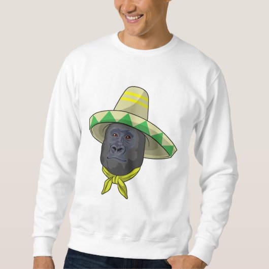 aap met riem pet trui (Voorkant)