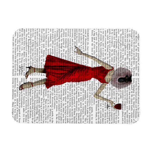 aap met wijn magneet (Horizontaal)