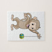 aap met Yo-yo Legpuzzel (Horizontaal)