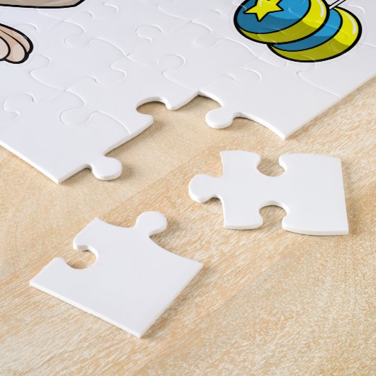 aap met Yo-yo Legpuzzel (Zijkant)