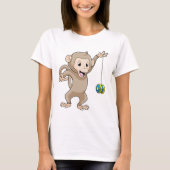 aap met Yo-yo T-shirt (Voorkant)