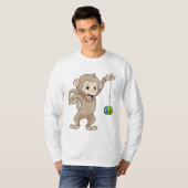 aap met Yo-yo T-shirt (Voorkant volledig)