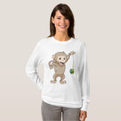 aap met Yo-yo T-shirt (Voorkant volledig)