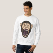 aap met zwarte stoelen trui (Voorkant volledig)